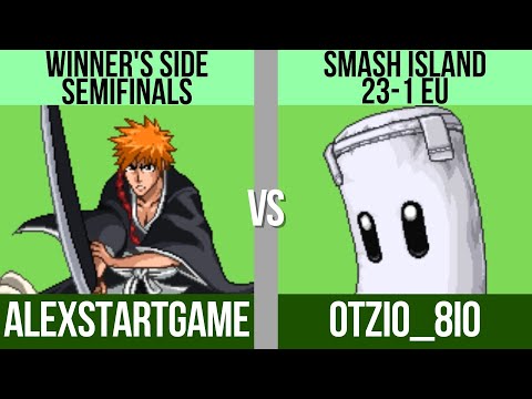 [ENG] ASG (Ichigo) vs. Otzio_8io (Bag, PacMan) - SSF2 Winners Semis - Smash Island 23-1 EU