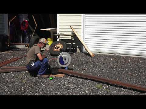 BUILDING A PULL BEHIND LOG ARCH  ( PART  2 )