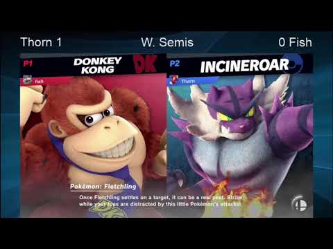 CWA Wifi Weekly 04 - Thorn (Incineroar) vs Fish (Captain Falcon, Donkey Kong) Winners Semifinals