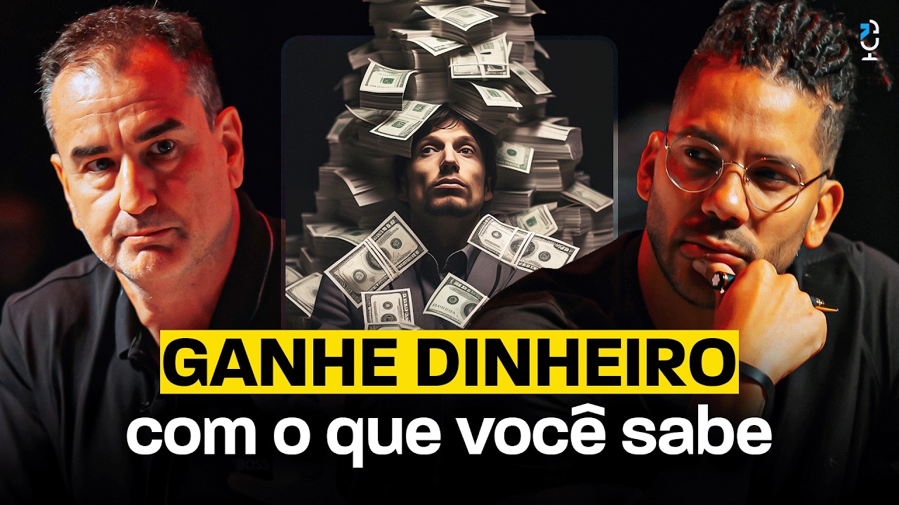 COMO TRANSFORMAR CONHECIMENTO EM DINHEIRO (Marcial Conte) | JOTA JOTA PODCAST #220