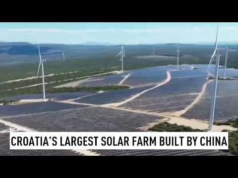China builds Croatia's largest solar farm