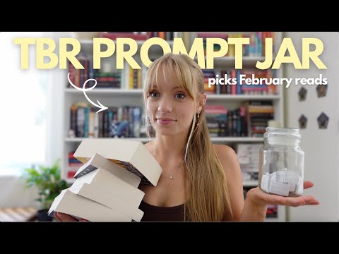 TBR prompt jar chooses my February reads!