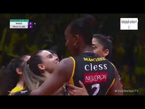 Minas vs Praia Clube l 2019 Brazil Women Volleyball SuperCup l Final