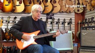 Video thumbnail for Music Man Albert Lee HH Model Electric Guitar Demo by Greg Boyd's House of Fine Instruments
