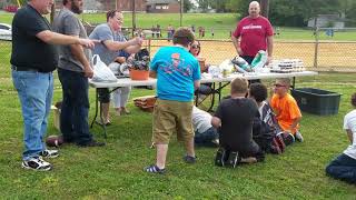 October 21st 2017 Boaz youth football B Team end of season party.