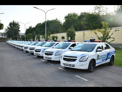 New service vehicles were delivered to the employees of the Tashkent City Police Department and t...