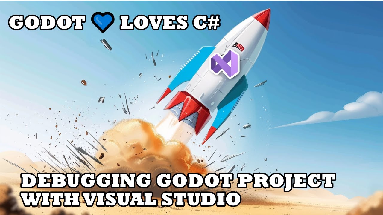 Debugging Godot Project with Visual Studio (C# / .NET)