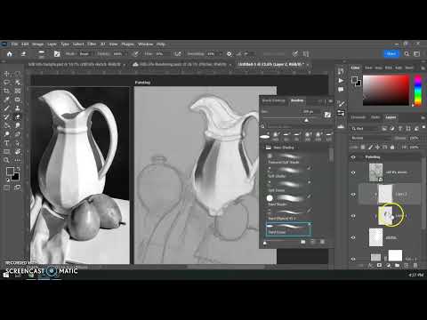 Still Life Starting to Shade