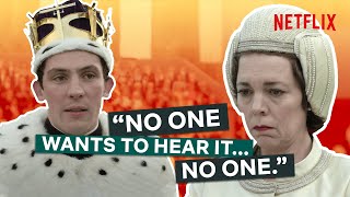 The Queen Tells Off Charles | The Crown