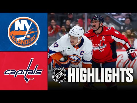 NHL Highlights | Islanders vs. Capitals | October 31, 2025