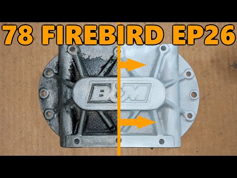 B&M 250 Supercharger Rebuild: Carb Adapter, Sandblasting, and Painting (78 Firebird Ep.26)