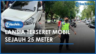 Kecelakaan Maut Lansia Naik Sepeda Ditabrak Mobil Datsun GO di Sukoharjo, Korban Terseret 25 Meter