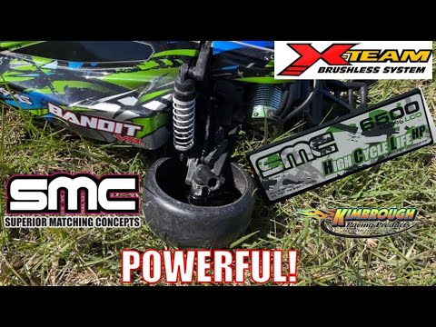 90 MPH Speed Run Attempt - SMC 3s 6,500 mAh 150C More Than GRP Tires can Handle - Plus 85 mph Ovonic