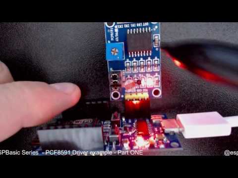 PCF 8591 Module(ADC-DAC) video