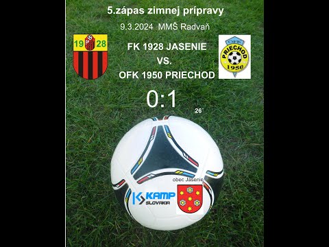 FK 1928 Jasenie - OFK 1950 Priechod - 0:1 - 09/03/2024