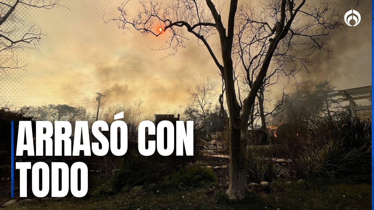 Incendio en Los Ángeles deja a miles sin hogar