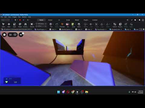the best roblox parkour game (beta showcase)