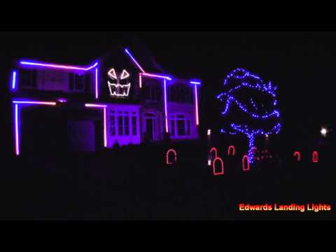 Halloween Light Show 2015 - Uma Thurman by Fall Out Boy