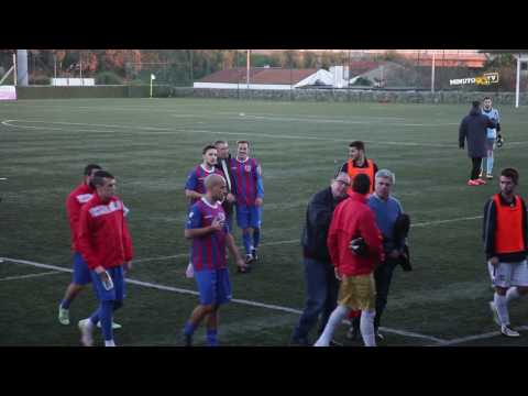 CONFUSÃO ENTRE DIRIGENTES NO FINAL DO JOGO (AD Grijó - Maia Lidador)  - MINUTO90 TV