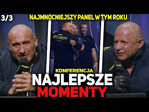 NAJMOCNIEJSZY PANEL - KONFERENCJA CLOUT MMA 4 - NAJLEPSZE MOMENTY *3/3*