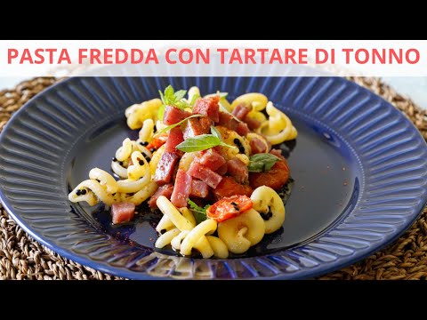 Insalata di pasta con tartare di tonno: la ricetta gourmet I ChefDeg I Saporie