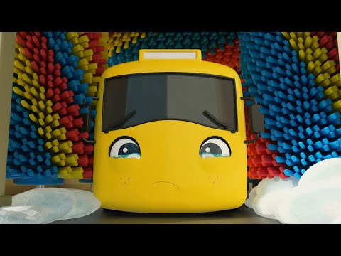 Trouble at the Carwash - Super Friends to the Rescue | Go Buster | Kids Cartoons