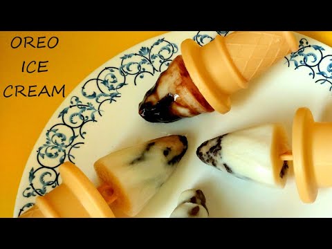 2 ingredients chocolate oreo ice cream | Make ice cream at home | Beginner's guide