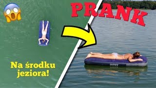 PRANK RODZICÓW! OBUDZIŁAM SIE NA ŚRODKU JEZIORA😱 *sam zobacz*