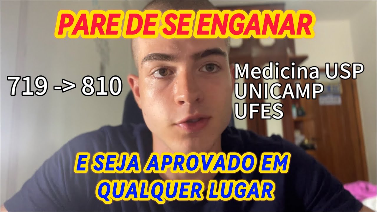 Como eu fui aprovado em Medicina em Todas as federais do país após sucessivos "fracassos"
