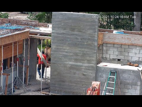 Reverse Engineering Board Form Wall