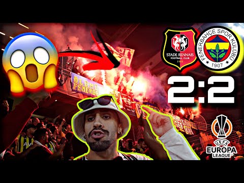 Stade Rennes vs Fenerbahce - Stadyum Vlog | Fransa Ateşler İçinde 🔥