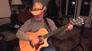 1382 -  Even Cowgirls Get The Blues  - Johnny Cash Waylon Jennings cover  chords and lyrics