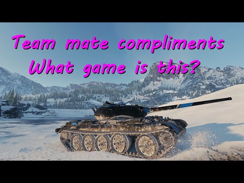 Compliments? Is this WoT? - T-54 ltwt