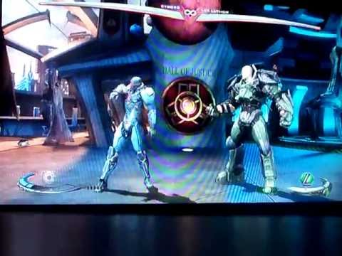 Injustice Gods Among Us :Cyborg 53% Combo