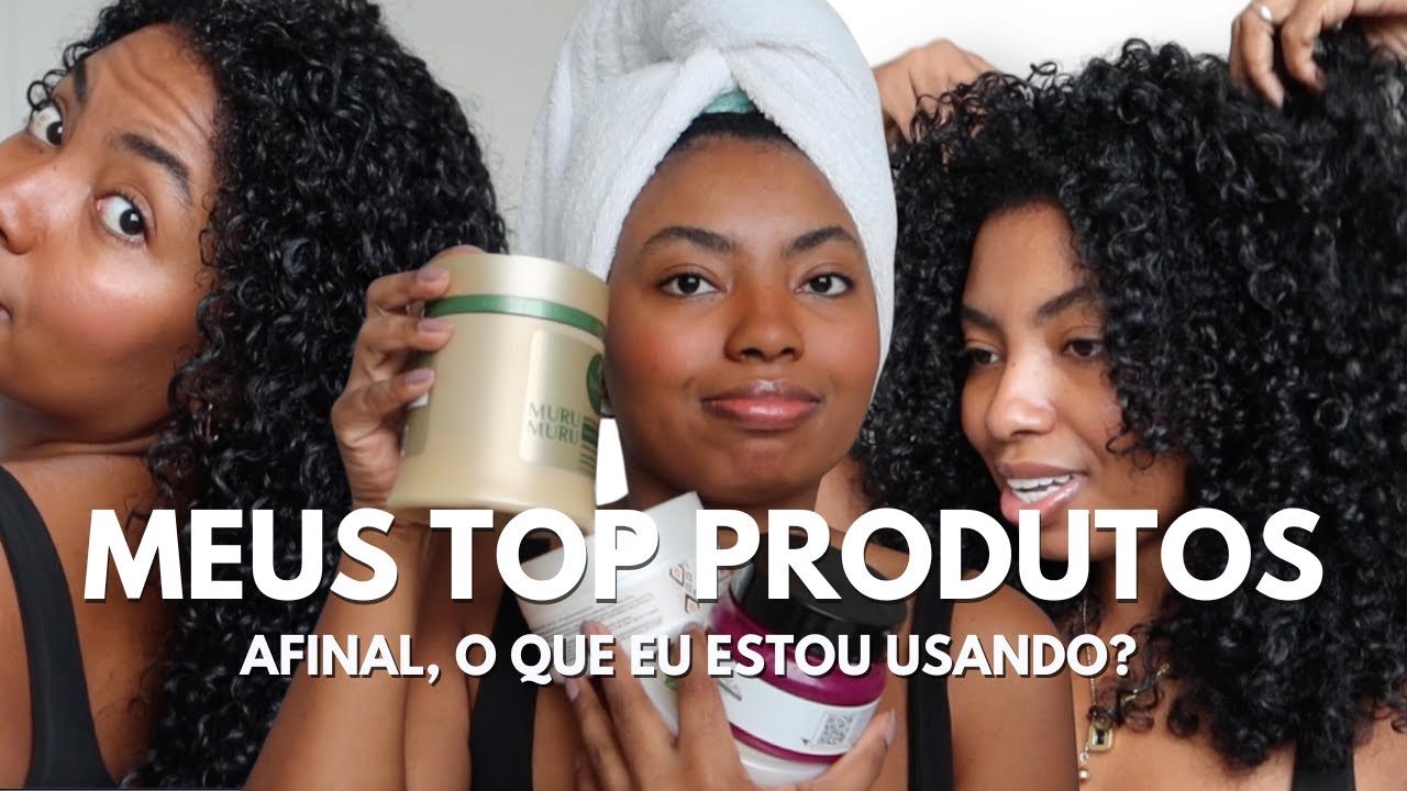 TOP MÁSCARAS E FINALIZADORES PARA CABELO CRESPO Camila Nunes