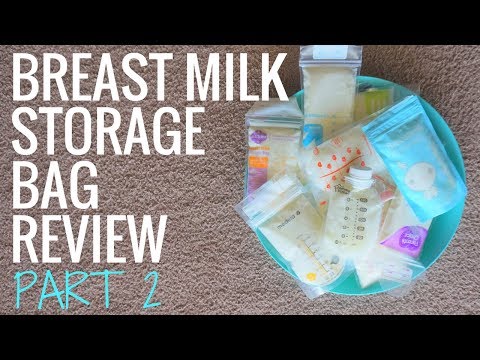 Breast Milk Storage Bag Review - Part 2 // 14 different brand bags // Momma Alia Video