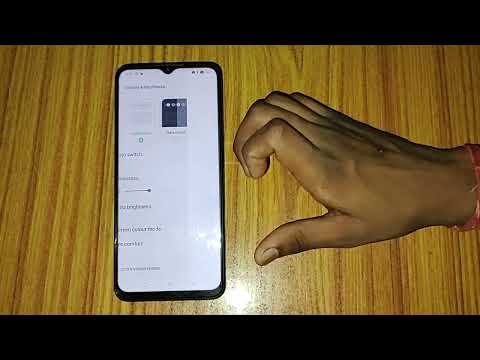 Realme c11 me screen colour set kaise kare, How to set screen colour