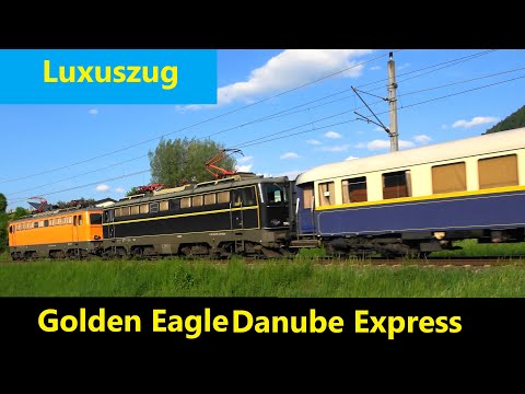 🦅Luxuszug Golden Eagle Danube Express mit 1142 579 & 1142 635 in Vorarlberg, Feldkirch