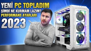 SİSTEM TOPLADIKTAN SONRA YAPMAN GEREKEN AYARLAR (2023 TAM KONU 🔴)