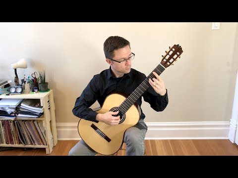 Lesson: Study in B Minor No. 22, Op. 35 by Sor for Classical Guitar