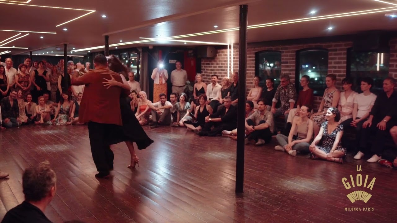 MOIRA CASTELLANO & OCTAVIO FERNANDEZ (5/5) @ Milonga LA GIOIA, Paris