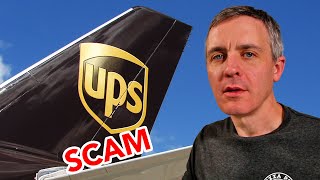 UPS Package Tracking Text Scam (2024)