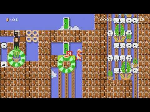 さをりからの挑戦状　Sawori's chalange by さをり - Super Mario Maker【Wii U】 No Commentary 1by