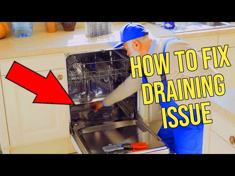 How Do You Fix A Samsung Dishwasher That's Not Draining Properly?