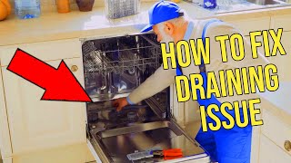 How to Fix a Samsung Dishwasher That's Not Draining Properly