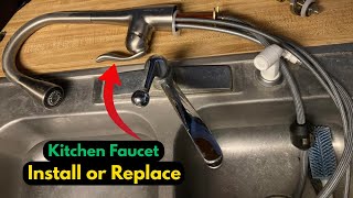 Quick & Easy Kitchen Faucet Install or Replace – Perfect for First‑Timers ||