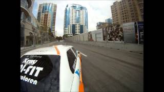 preview picture of video 'Rohan van Riel  vs Uwe Sener - Drift City Challenge Baku 2012'