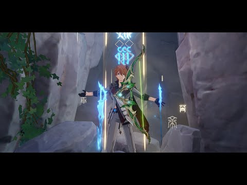 [Genshin Impact] - Azhdaha (Hydro/Cyro) Tartaglia(Childe)Solo ~ No Hits Taken, No Food Buffs/Healing