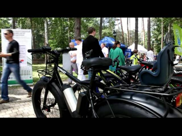 Велогибриды Eltreco на экофестивале Organic Life
