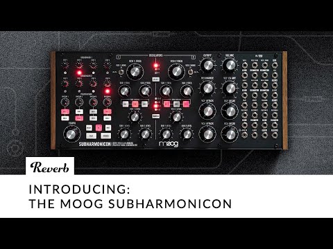 Moog Subharmonicon Semi-Modular Polyrhythmic Analog Moog Subharmonicon Semi-Modular Polyrhythmic Analog